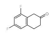 6,8-Difluoro-2-tetralone Structure