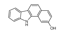 2-hydroxybenzo[a]carbazole Structure