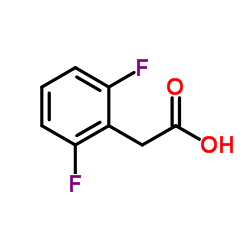 2,6-二氟苯乙酸结构式