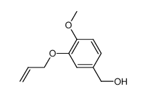 O-allylisovanillyl alcohol Structure