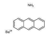 anthracene, ammonia barium salt Structure