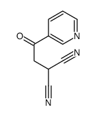 2-(2-OXO-2-(PYRIDIN-3-YL)ETHYL)MALONONITRILE结构式