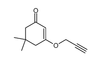 5,5-dimethyl-3-(prop-2-ynyloxy)cyclohex-2-enone Structure