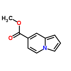Methyl indolizine-7-carboxylate Structure