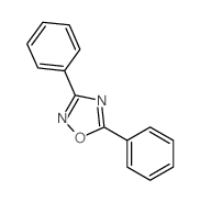 3,5-二苯基-1,2,4-噁二唑结构式