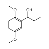 Benzenemethanol, α-ethyl-2,5-dimethoxy Structure