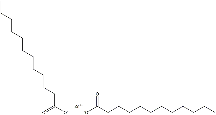 Dodecanoic acid, zinc salt, basic结构式