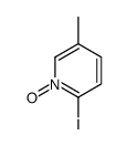 2-iodo-5-methyl-1-oxidopyridin-1-ium结构式