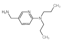 5-(Aminomethyl)-N,N-dipropyl-2-pyridinamine Structure