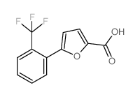 5-[2-(三氟甲基)苯基]-2-糠酸结构式