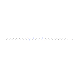 N,N'-[ethylenebis(iminoethylene)]bis(octadeca-9,12-dienamide) monoacetate Structure