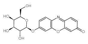 Resorufin β-D-Galactopyranoside Structure