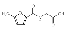 2-[(5-methylfuran-2-carbonyl)amino]acetic acid Structure