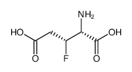 (2R,3R)-3-fluoroglutamic acid Structure