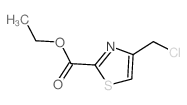乙基4-(氯甲基)-1,3-噻唑-2-羧酸酯结构式
