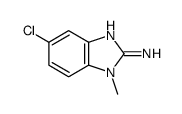 1H-Benzimidazol-2-amine,5-chloro-1-methyl-(9CI) Structure