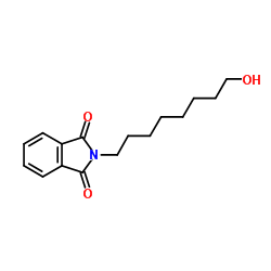 2-(8-Hydroxyoctyl)-1H-isoindole-1,3(2H)-dione Structure
