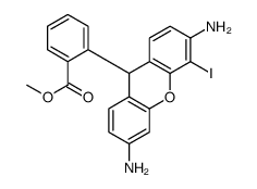 2'-iododihydrorhodamine 123结构式