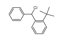 2-tert.-Butyl-benzhydrylchlorid Structure