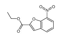ethyl 7-nitro-1-benzofuran-2-carboxylate结构式