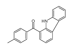 9H-carbazol-1-yl-(4-methylphenyl)methanone Structure