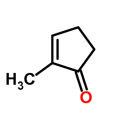 2-甲基-2-环戊烯-1-酮结构式