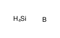 silicon-boron tetrahydride Structure