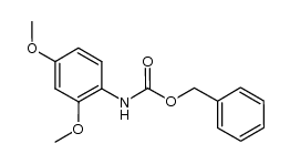 benzyl 2,4-dimethoxyphenylcarbamate Structure