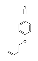 4-but-3-enoxybenzonitrile Structure