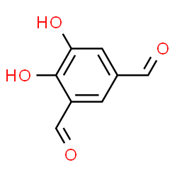 1,2-Dihydroxy-3,5-diformylbenzene Structure