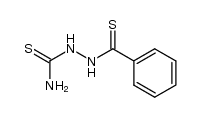 1-thiobenzoyl-thiosemicarbazide结构式