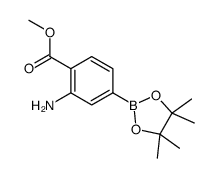 Methyl 2-amino-4-(4,4,5,5-tetramethyl-1,3,2-dioxaborolan-2-yl)benzoate picture