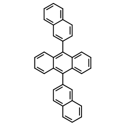 9,10-二(2-萘基)蒽结构式