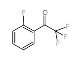 2,2,2-Trifluoro-1-(2-fluorophenyl)ethanone Structure