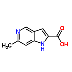 6-Methyl-5-azaindole-2-carboxylic acid Structure