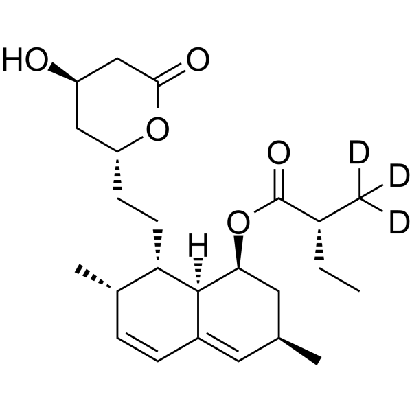 Epi Lovastatin-d3结构式