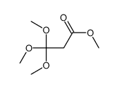 3,3,3-三甲氧基丙酸甲酯结构式