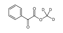 d3-methyl benzoylformate结构式
