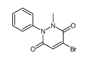 4-bromo-2-methyl-1-phenylpyridazine-3,6-dione Structure