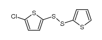 2-chloro-5-(thiophen-2-yldisulfanyl)thiophene结构式