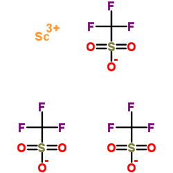 三氟甲磺酸钪结构式