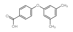 4-(3,5-dimethylphenoxy)benzoic acid Structure