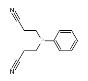 双(2-氰基乙基)苯基膦结构式