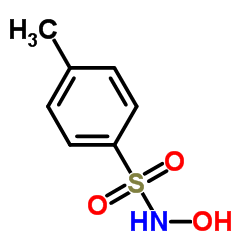N-羟基-4-甲基苯磺酰胺结构式
