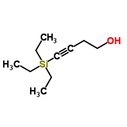 4-(三乙基硅烷)丁-3-炔-1-醇结构式
