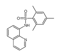 2,4,6-trimethyl-N-quinolin-8-ylbenzenesulfonamide结构式