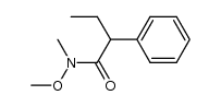N-Methoxy-N-methyl-2-phenylbutanamide结构式