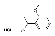 1-(2-methoxyphenyl)ethanamine hydrochloride Structure