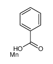 benzoate, manganese salt Structure