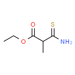 3-氨基-2-甲基-3-硫代丙酸乙酯结构式